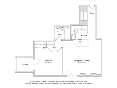 a floor plan of a house